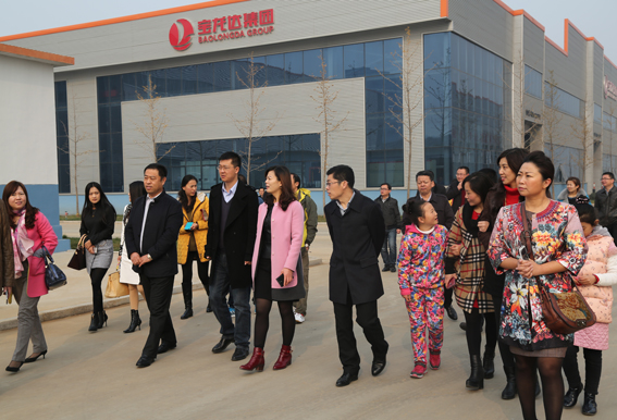 北京大学国家发展研究院师生参观考察宝龙达产业园